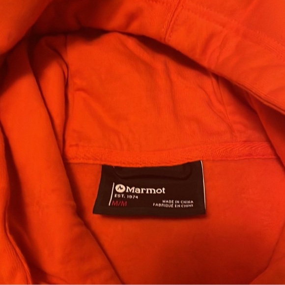 Men’s Marmot Orange Hoodie/Sweatshirt
Size M
Great Condition - Picture 5 of 9